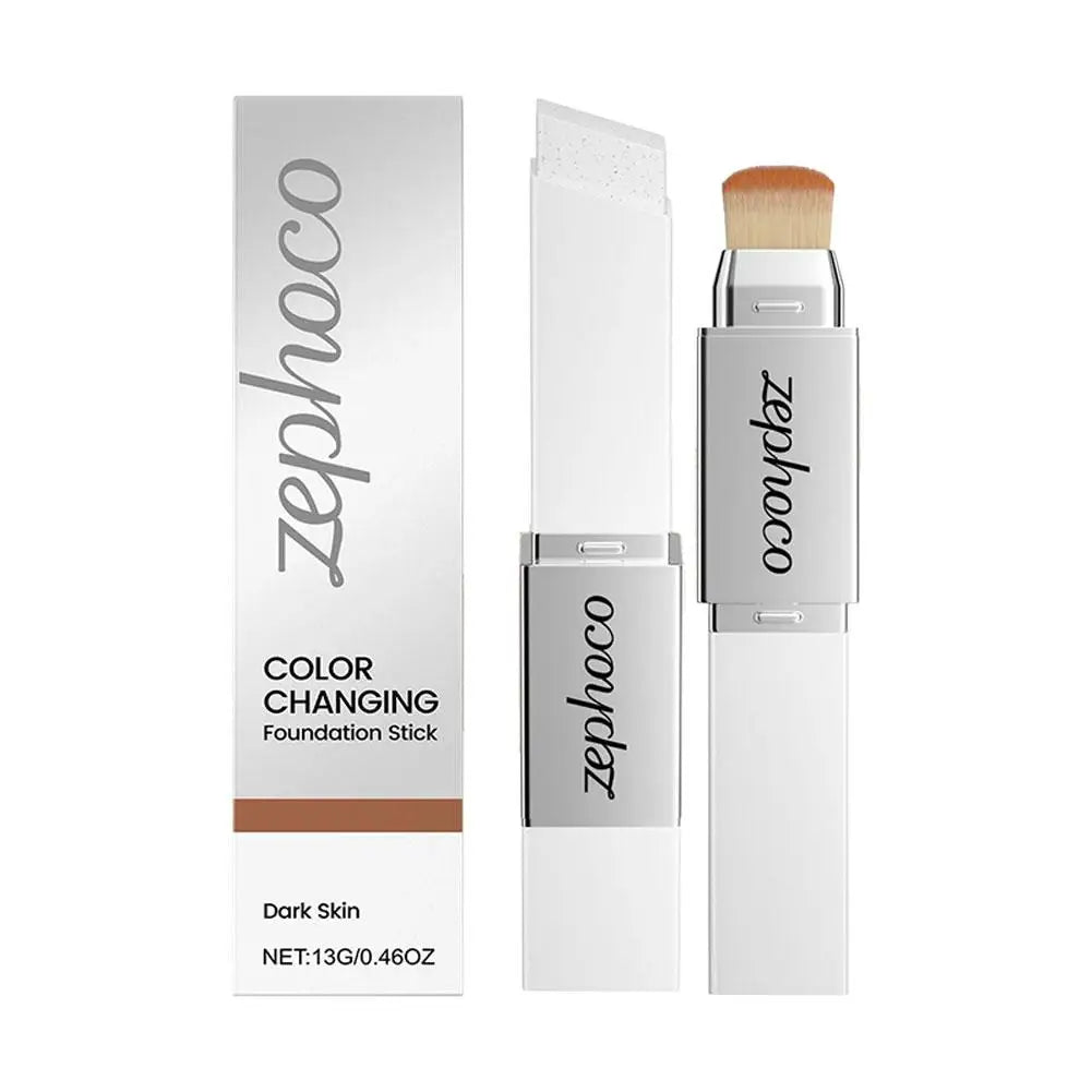 2-in-1 Color-Changing Foundation Stick – Matte & Moisturizing