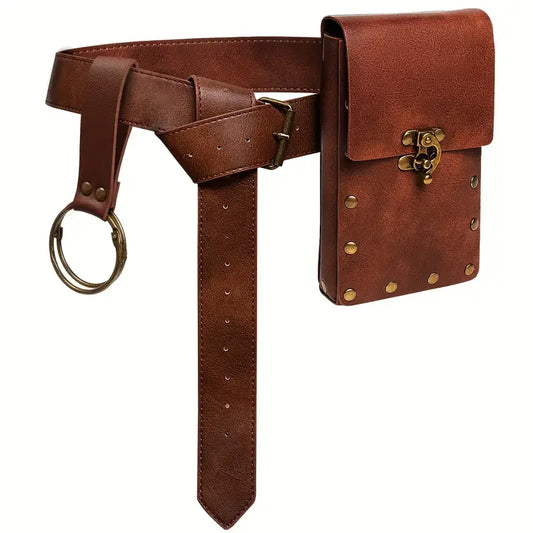 Belt Pouches Waist Bag Fanny Cellphone Holdre Cosplays Medieval Peaceful Pleasures Health and Wellness