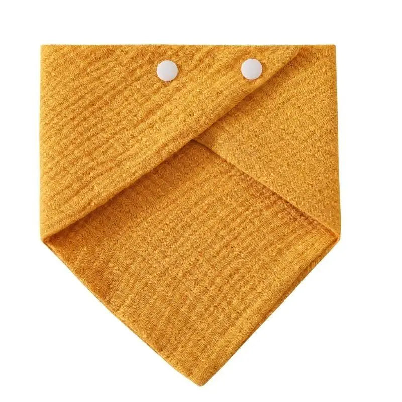 4-Layer Cotton Baby Burp Cloth & Drool Bib | Newborn 0–1Y