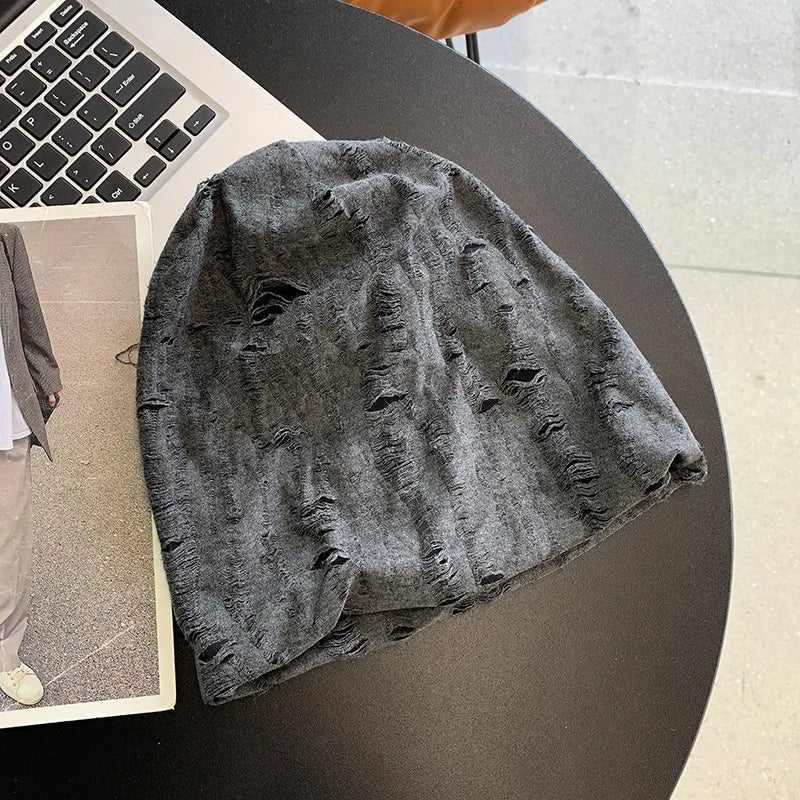 Baggy Slouchy Beanie for Women – Knit Hip Hop Skullcap