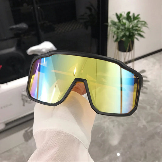 Windproof Cycling Glasses Lightweight Large Frame Sun Protection Goggles for Women and Girls Outdoor Wearings Peaceful Pleasures Health and Wellness