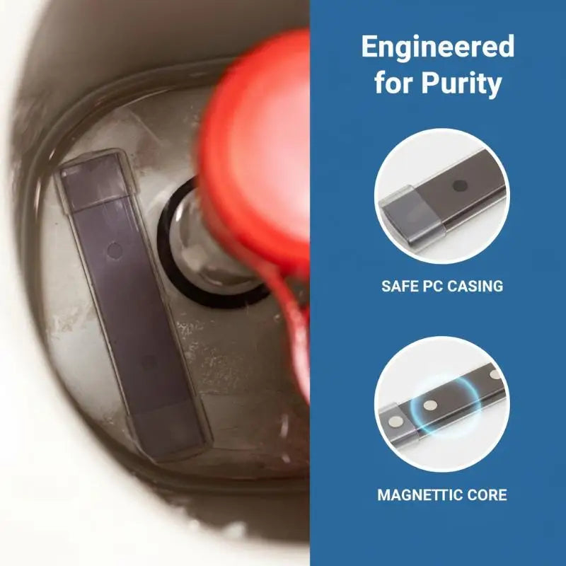 Magnetic Toilet Bowl Cleaning Strips – No-Scrub Formula Toilet Cleaning Strips Peaceful Pleasures Health and Wellness