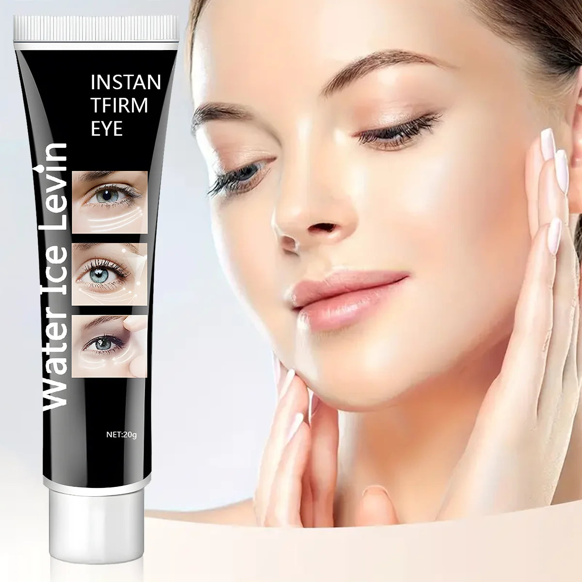 Instant Firming Eye Serum Stick | Brightening & Anti-Puffiness Eye Serum Stick Peaceful Pleasures Health and Wellness