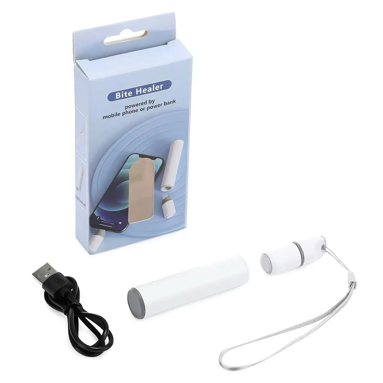 Electric Anti-Itch Device Physical Mosquito Bite Relief Tool Portable Rechargeable Bug Bite Itch Eraser for Kids Outdoor Travel Peaceful Pleasures Health and Wellness Type B