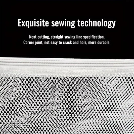 Isolation Bag Nylon Filter Bag Black White Reusable Filter Net Bag for Aquarium Fish Tank Pond Media Isolation Bag Peaceful Pleasures Health and Wellness