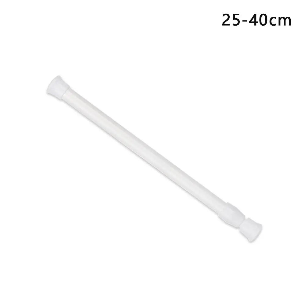 Adjustable Spring Telescopic Curtain Rod 18–110cm | No-Drill