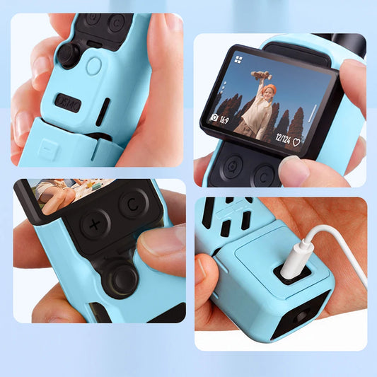 For DJI Pocket 4 Pro Silicone Case Hollow Heat Dissipation Anti-Fall Full Protection Skin-Friendly Anti-Fingerprint Precision Peaceful Pleasures Health and Wellness