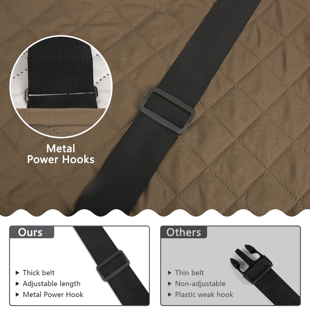 Pet Blanket Sofa Cover Waterproof & Anti-Slip Slipcovers Washable Elastic Straps Couch Recliner Armchair Protector for Kids Pets Peaceful Pleasures Health and Wellness
