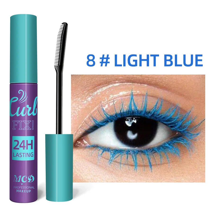 MCD Colorful Waterproof Mascara – Curling & Lengthening Lashes
