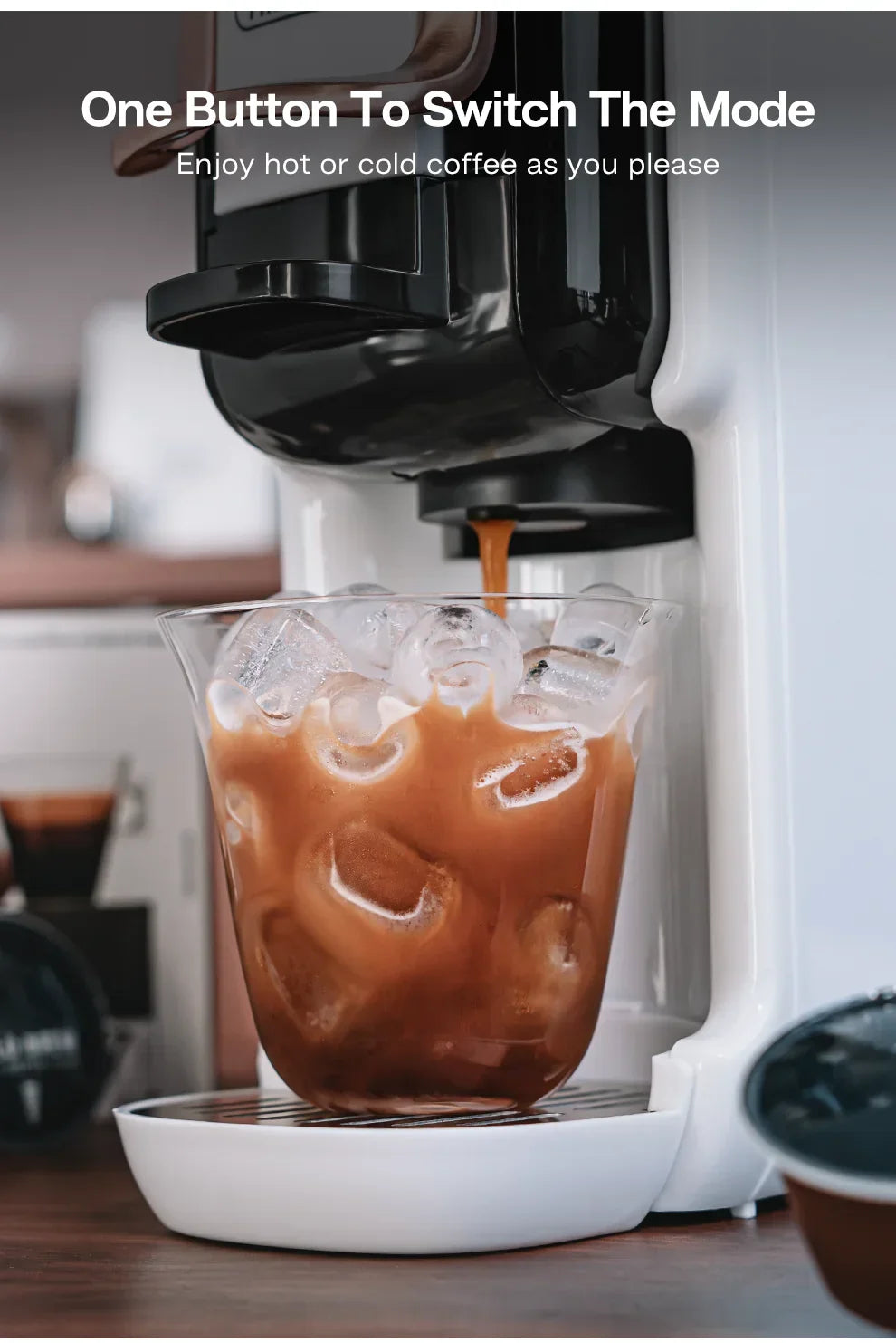 HiBREW Multiple Capsule Coffee Machine 5 in 1 | 20 Bar Coffee Machines Peaceful Pleasures Health and Wellness
