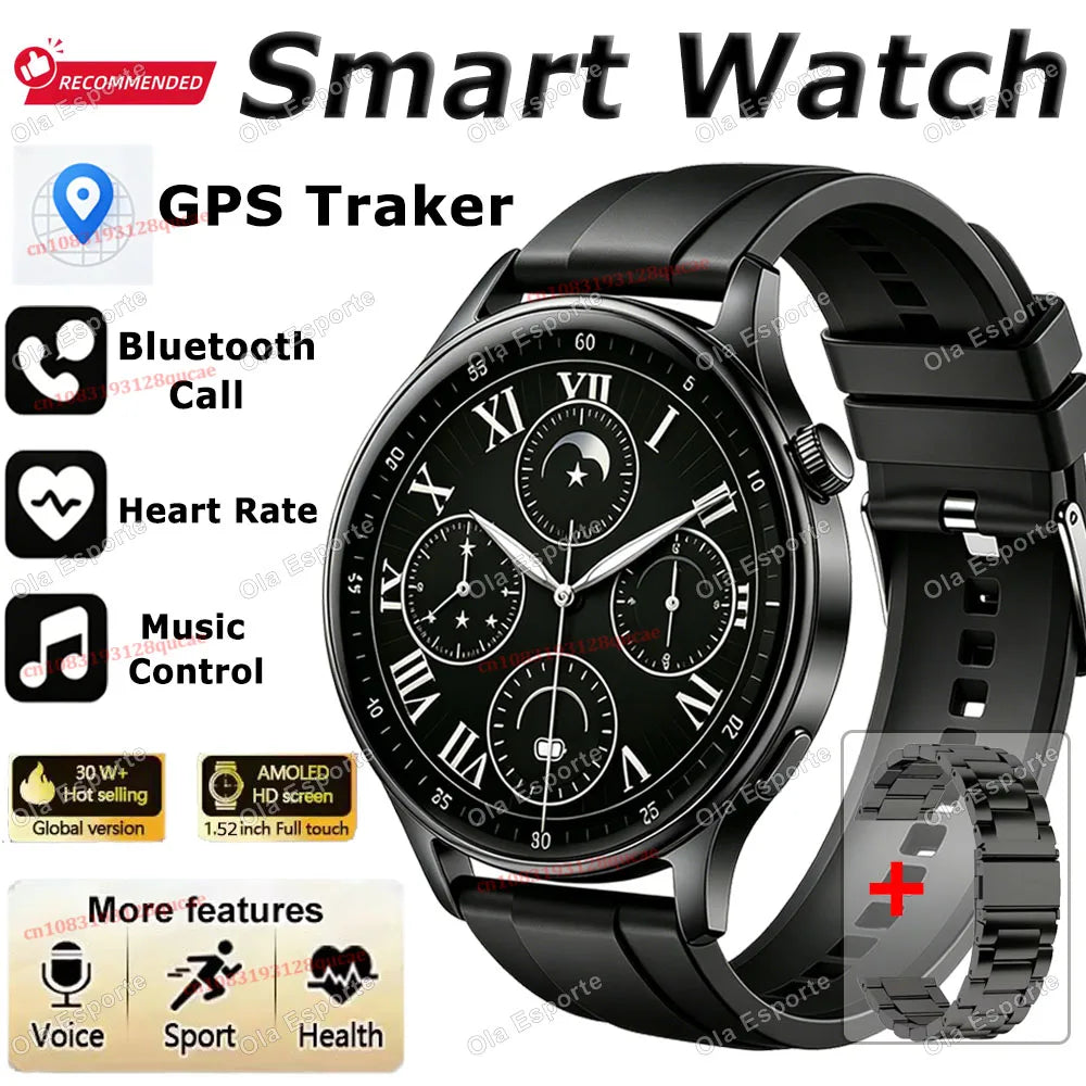 Men's Bluetooth Smartwatch HW12 – Fitness, Calling & IP68