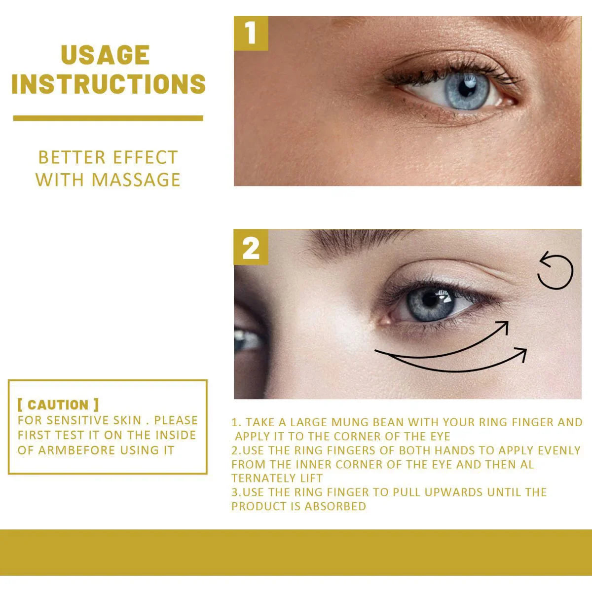 TRSTAY Vitamin E Eye Essence – Brighten & Smooth Eye Area