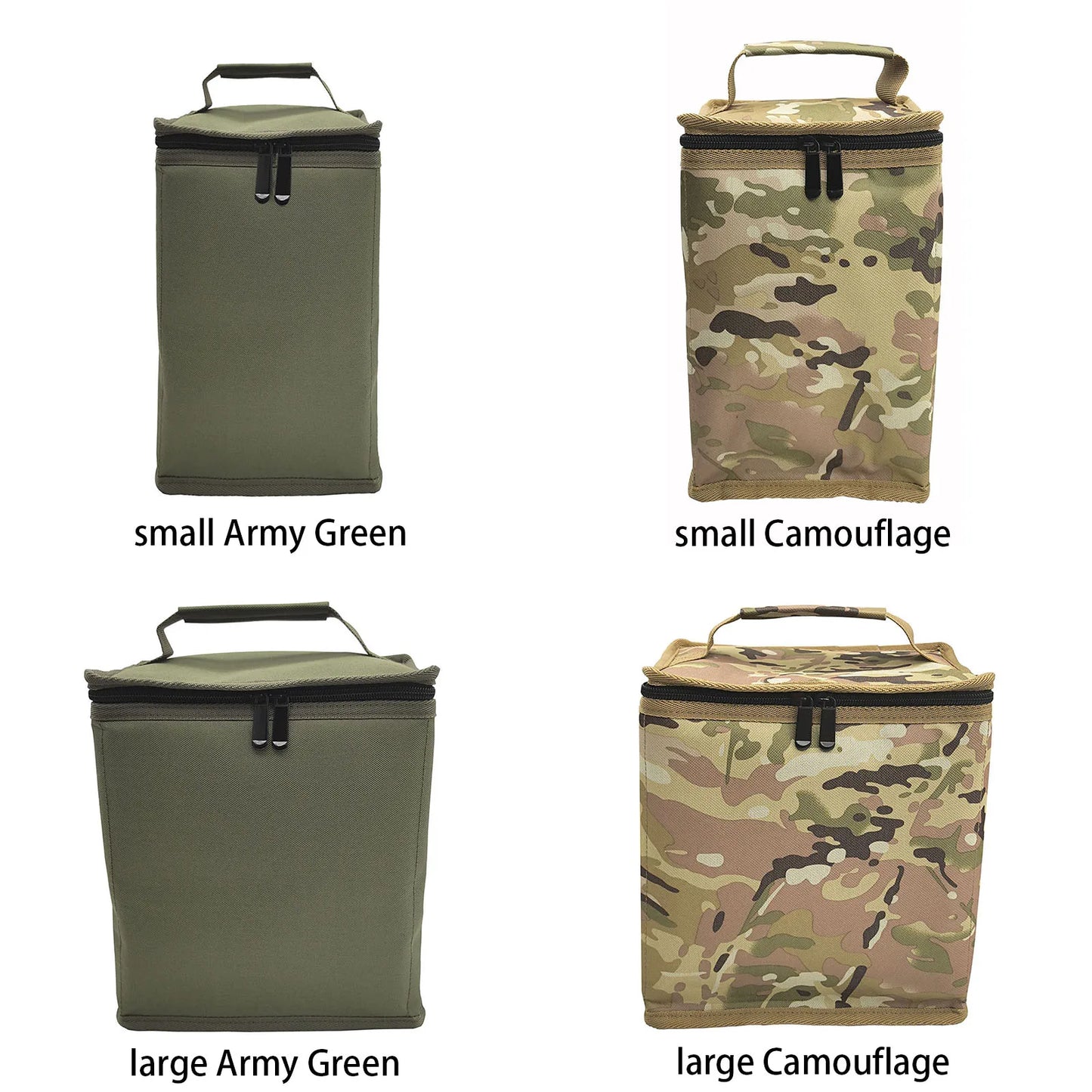 600D Oxford Fabric Handbag with Handle and Zipper Butane Fuel Tank Cover Easy To Carry for Traveling Camping Picnic Outdoors Use Peaceful Pleasures Health and Wellness