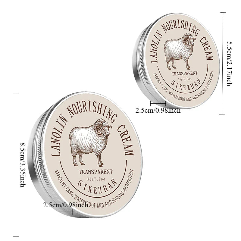 Lanolin Leather Shoe Cream – Polish, Conditioner & Waterproofer