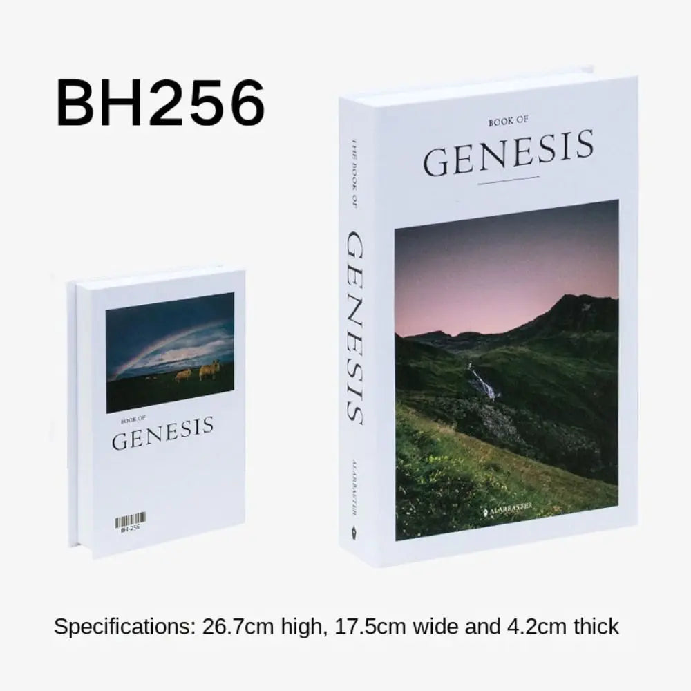 Fashion Fake Books Ornament Simple Shooting Props Decorative Imitation Book Coffee Table Decoration Home Decor Peaceful Pleasures Health and Wellness BH-256