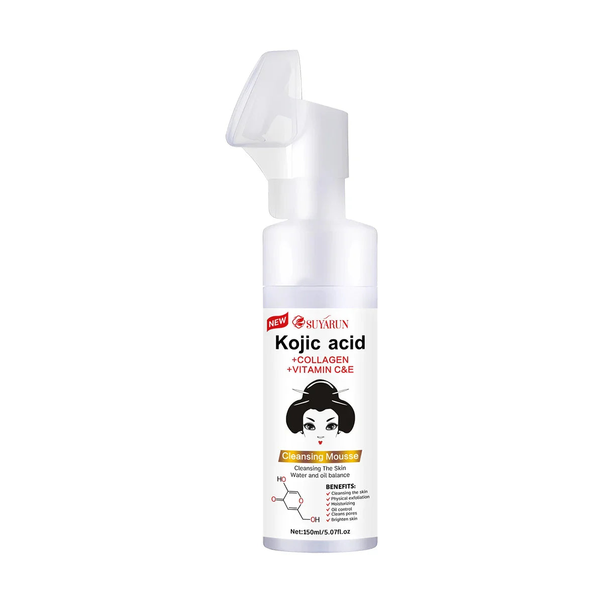 SUYARUN Kojic Acid Face Wash – Brightening Cleanser