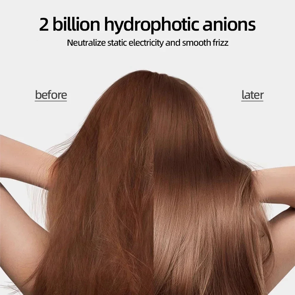 2026 Negative Ion with Air Collecting Scattering Nozzle Salon Tool for Home Travel Professional Leafless Wall-mounted Hair Dryer Peaceful Pleasures Health and Wellness
