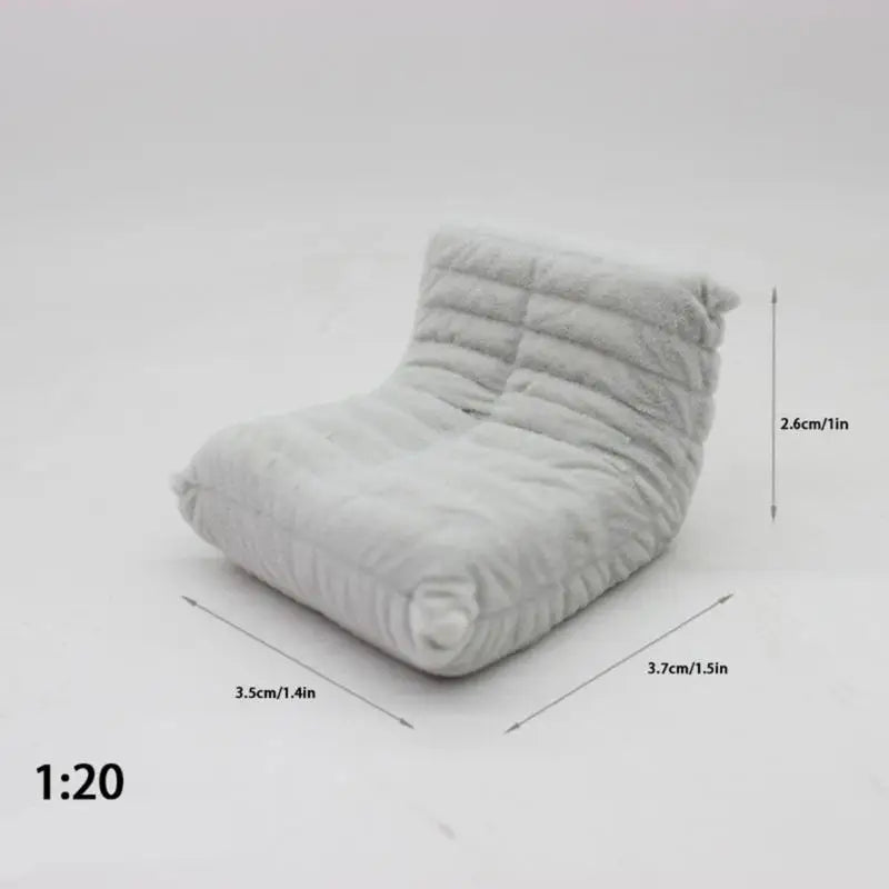1/12 Scale Miniature Dollhouse Armchair Sofa – Scene Décor