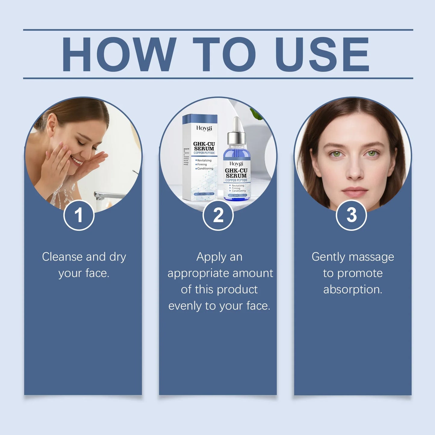 Copper Peptide Face Serum – Firming, Hydrating & Brightening