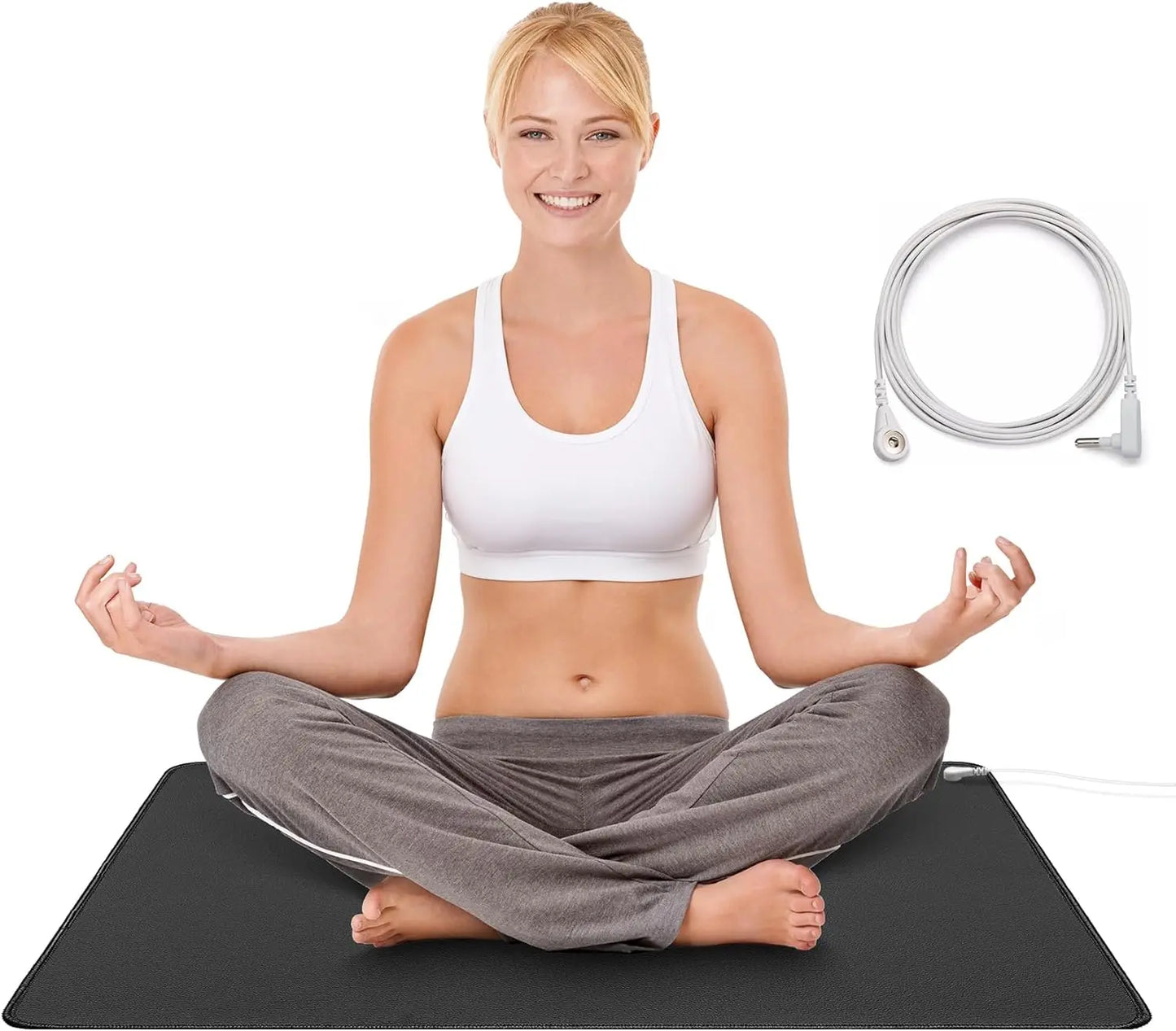 VamsLuna Grounding Mat 35.4x23.6" | Sleep, Pain Relief & Earthing
