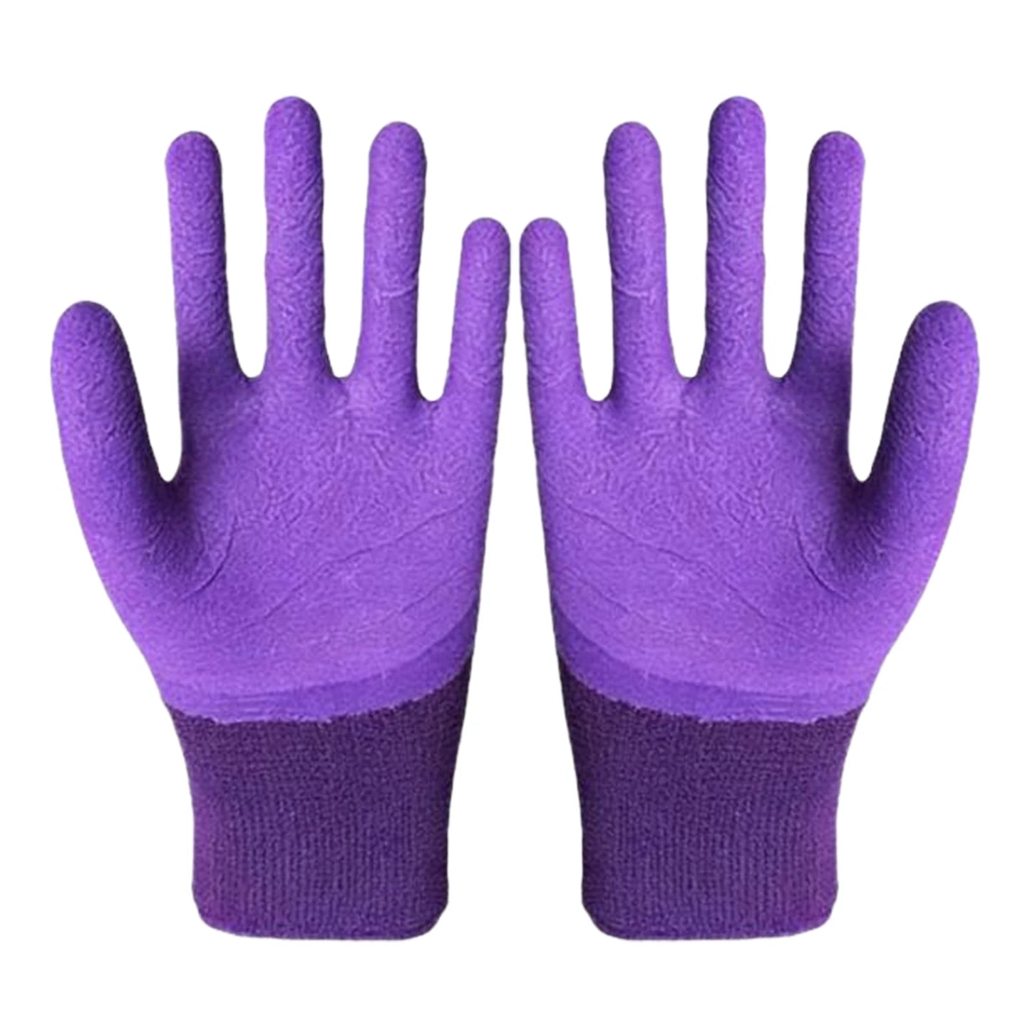 Gardening Gloves Thickened Latex Coated Dirt Work Gloves Waterproof Thorn-Proof Working Glove Machinery Automotive Repair Tools Peaceful Pleasures Health and Wellness