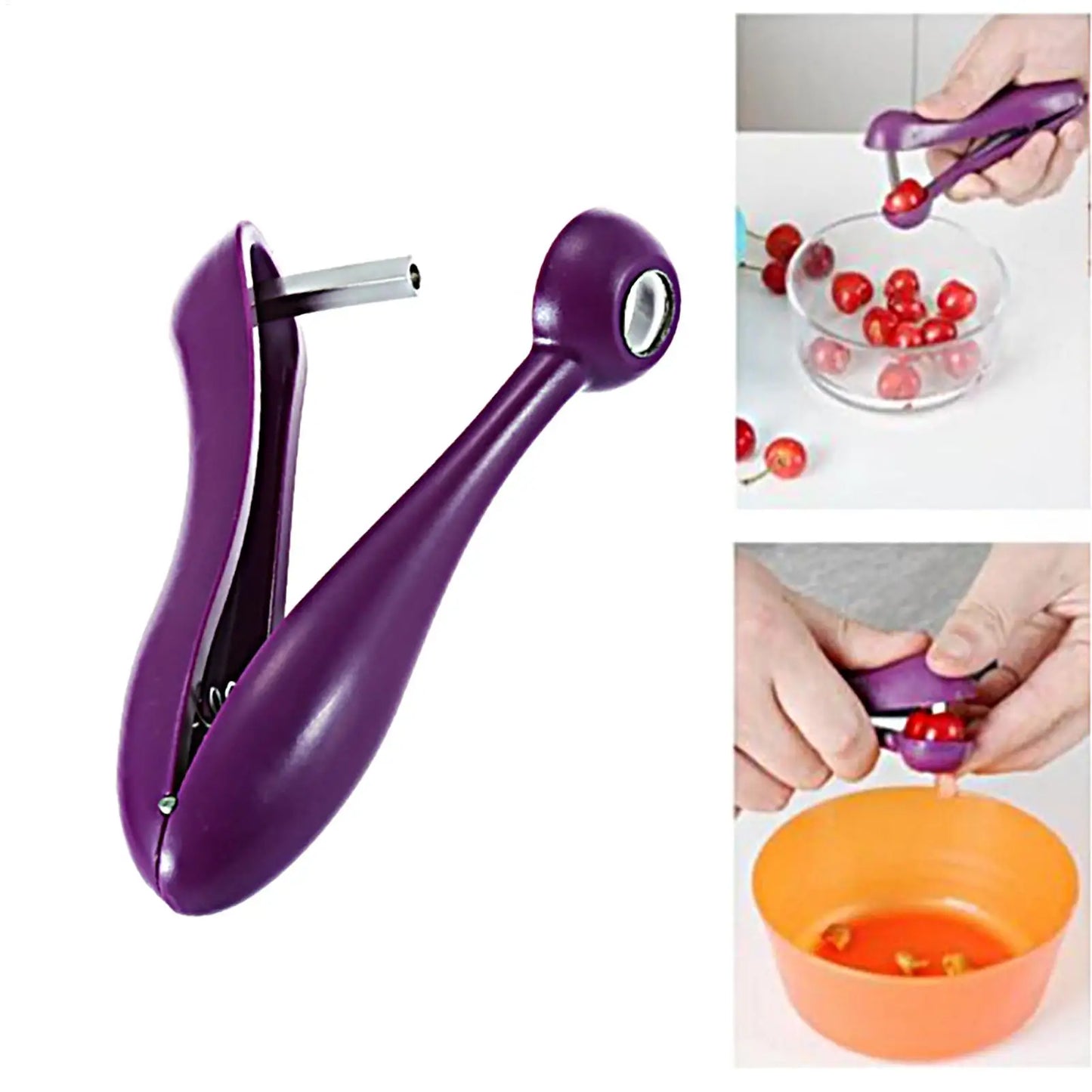 Cherry Pitter Tool – Fast Pit Remover, Dishwasher Safe | 12cm