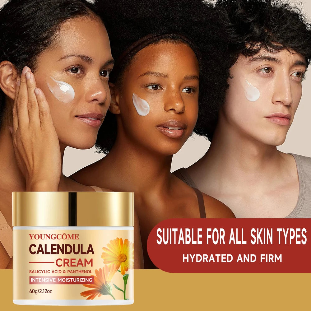 Calendula Face & Neck Cream – Anti-Aging Moisturizer | YOUNGCOME Anti-Aging Face Cream Peaceful Pleasures Health and Wellness