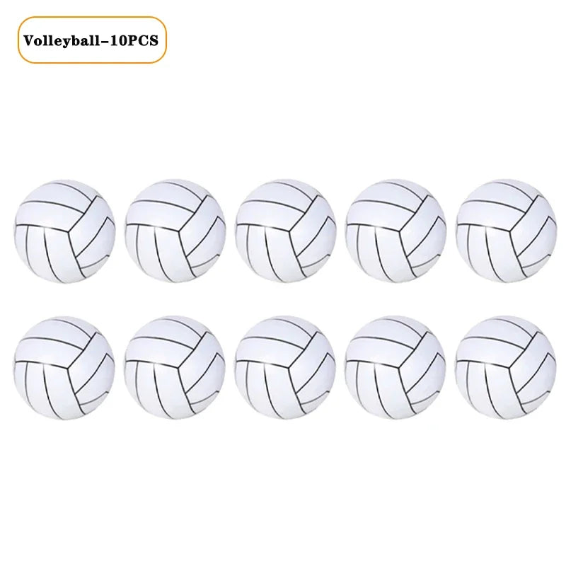 Inflatable Sports Balls Set – Football Basketball Baseball Party