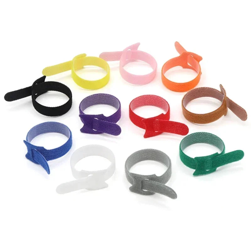 Fasten Cable Clearance Attache Plastic Flanges Nylon Strap Color Markers Protector Selected Wire Organizer and Cables Releasable Peaceful Pleasures Health and Wellness