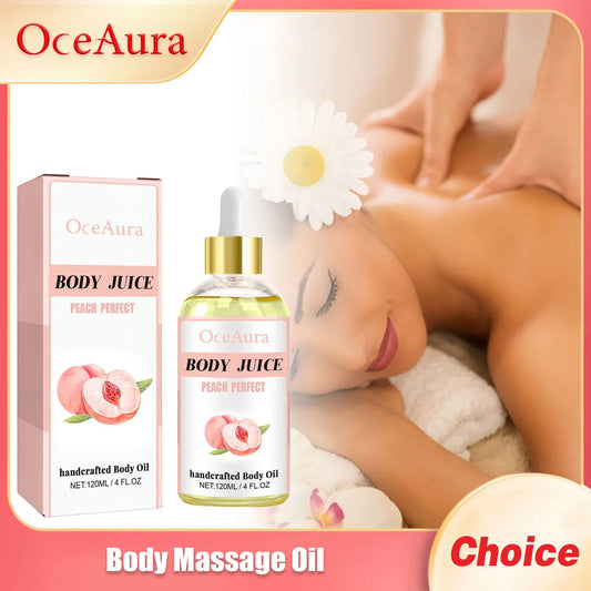 OceAura Body Massage Oil – Deep Moisture & Tightening Spa 120ml Body Massage Oil Oasis Select