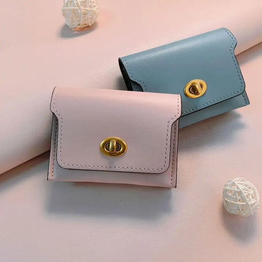 Women's PU Leather Short Wallet – Multi-Card Hasp Coin Purse Women's Wallet Oasis Select