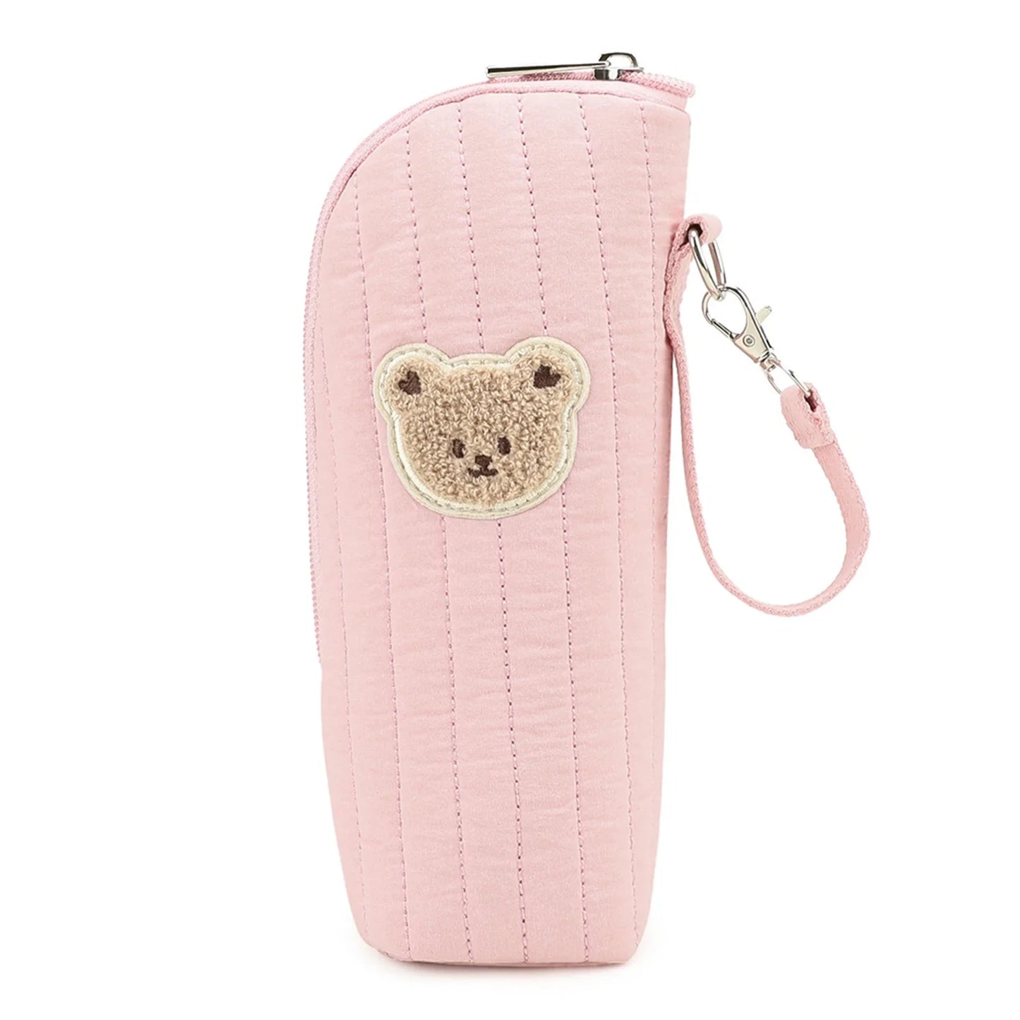 Plush Bear Baby Bottle Insulated Warmer Bag | Travel & Stroller