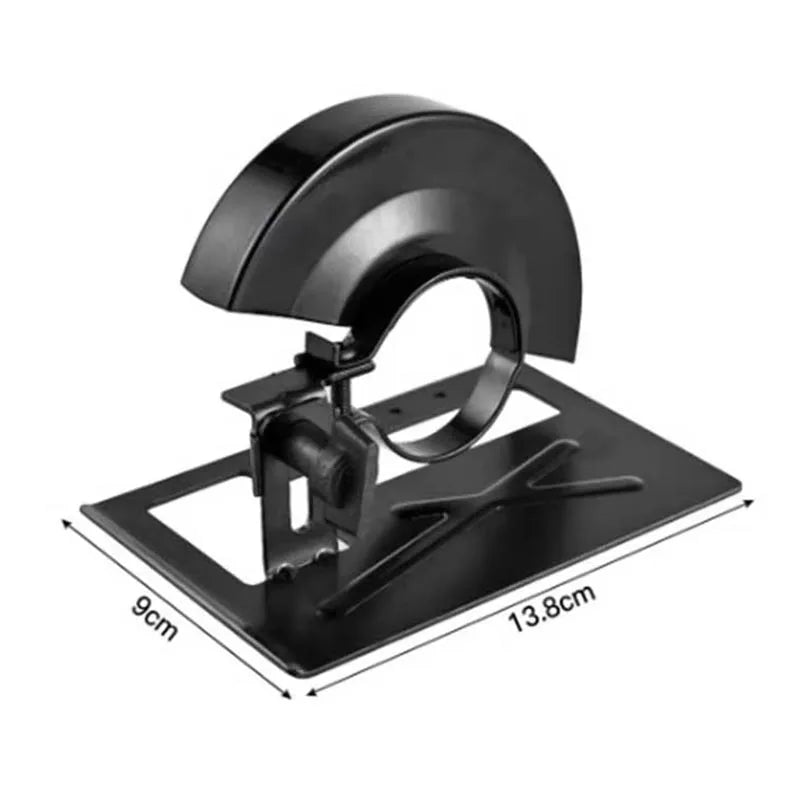 Balance Base Guard Cover for DIY Woodwoking Tools Adjustable Metal Angle Grinder Bracket Stand Holder Protective Cover Set Peaceful Pleasures Health and Wellness