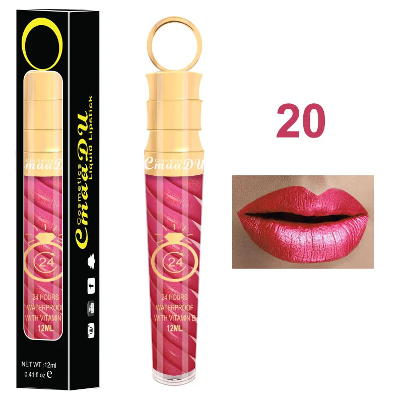 Cmaadu Matte Lip Gloss – Waterproof Long-Lasting Non-Stick