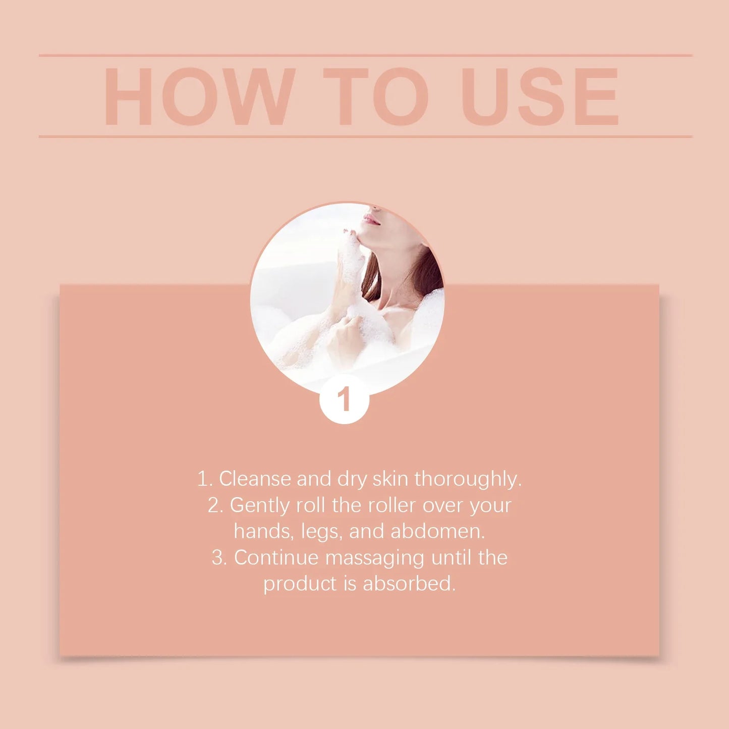 Organic Castor Oil & Rose Quartz Roller | Cold Pressed 50ml