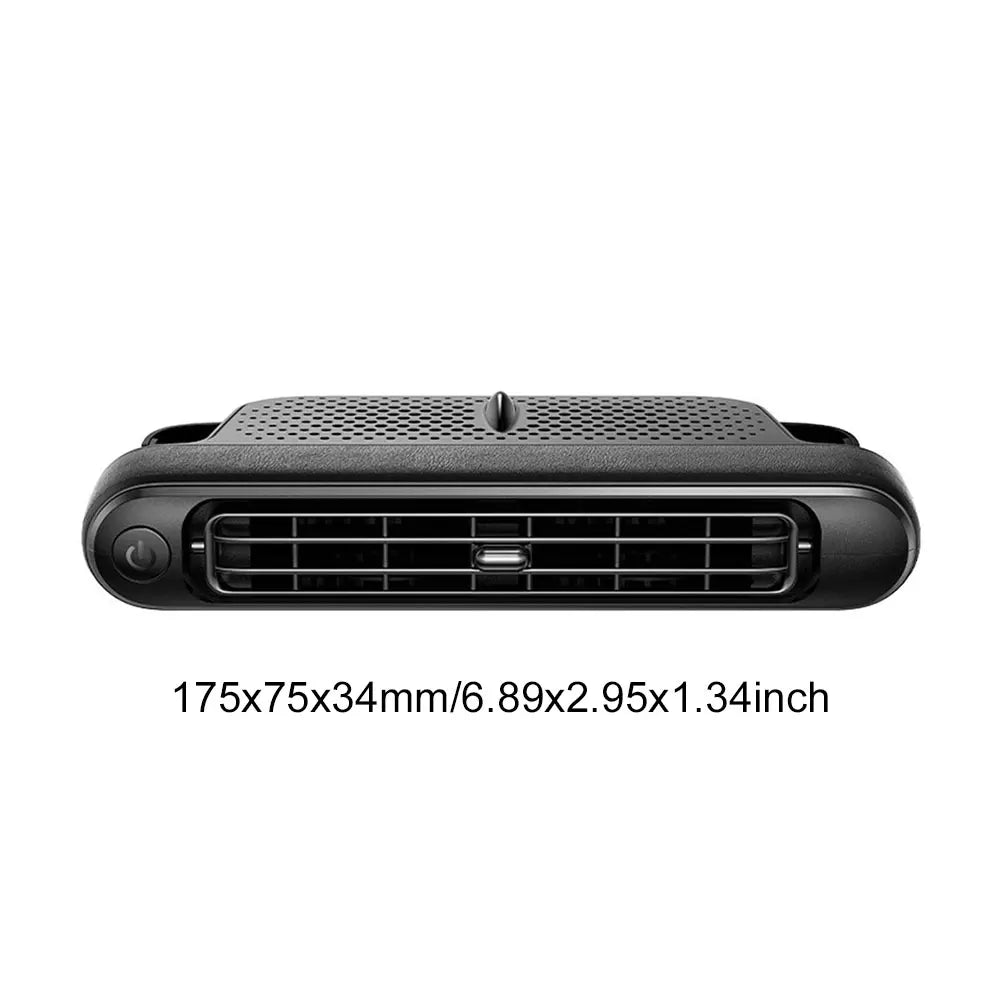 Backseat Cooling Fan Vehicle Rear Headrest Fans Three Adjustable Wind Speeds Portable Fan USB Car Fan for Sedan SUV RV Truck Peaceful Pleasures Health and Wellness
