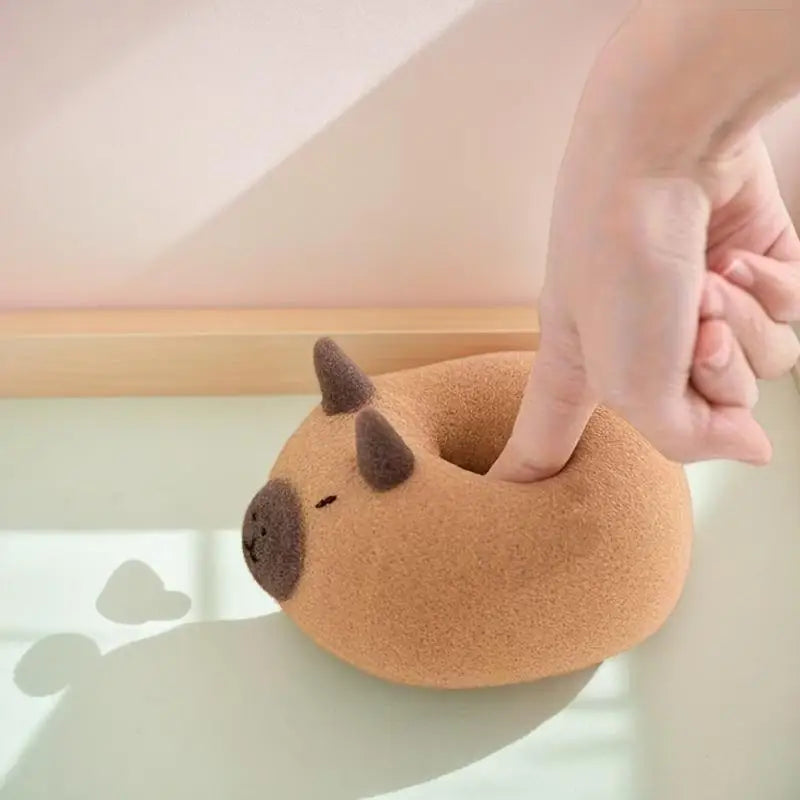 Capybara Shaped Bath Sponge Ball Soft Foaming Back Scrubber For Kids Gentle Exfoliating And Massage Cleaning Tool Peaceful Pleasures Health and Wellness