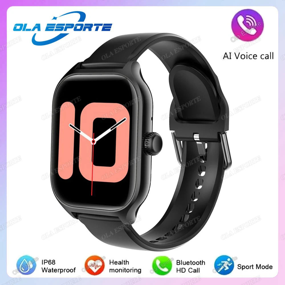 Sports Smart Watch – Bluetooth Call, Heart Rate & Fitness Tracker
