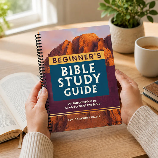 Beginner S Bible Study Guide Mountain Cover Spiral Scripture Journal Peaceful Pleasures Health and Wellness