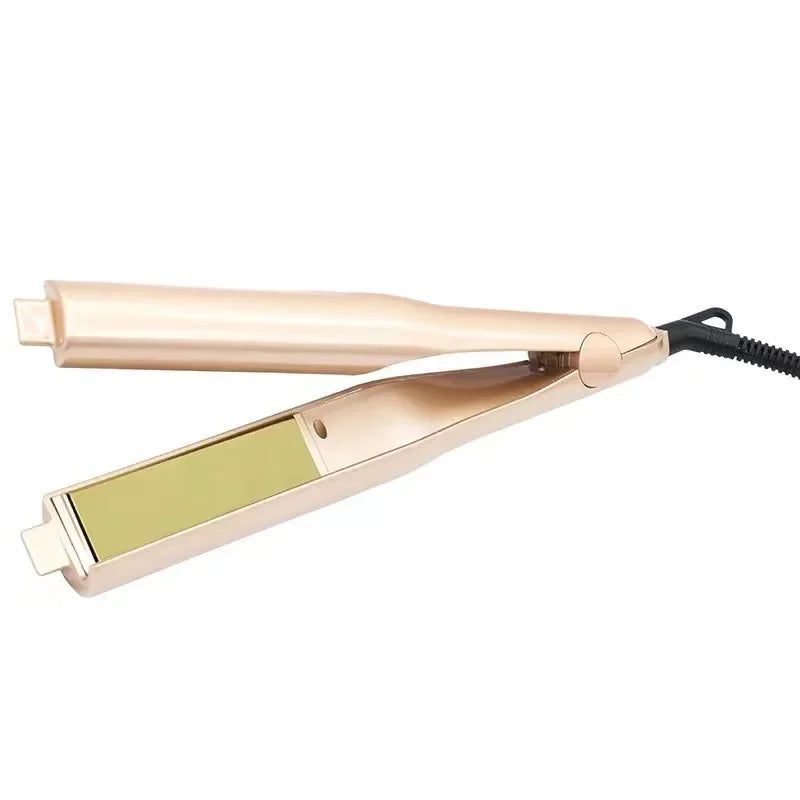 2-in-1 Negative Ion Flat Iron – Hair Straightener & Curler