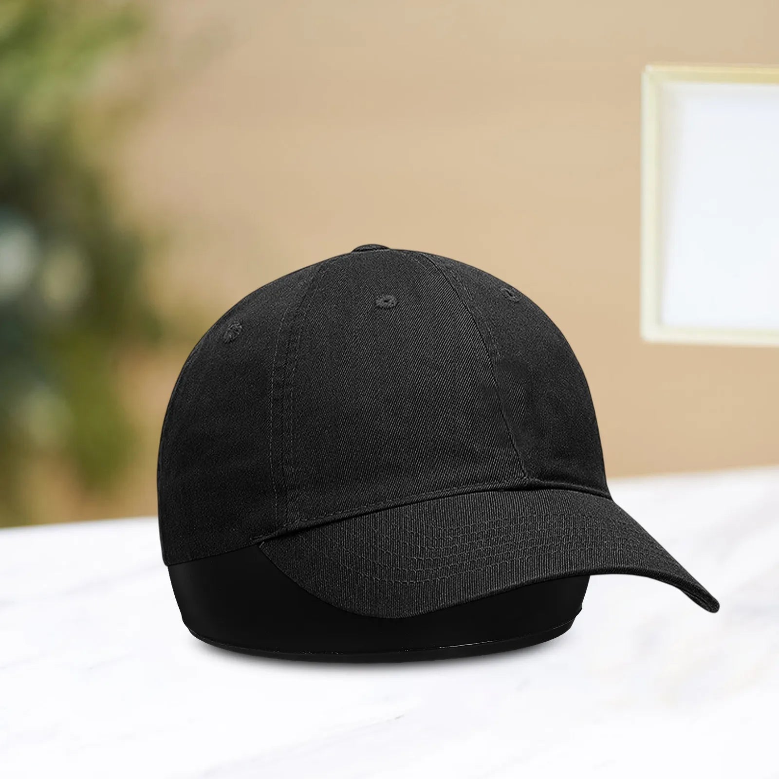 PVC Inflatable Hat Shaper Lightweight Plastic Baseball Cap Inner Support Holder Portable Hat Display Stand Organizer for Travel Peaceful Pleasures Health and Wellness