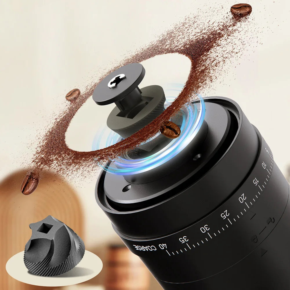Portable Electric Coffee Bean Grinder – Fully Automatic