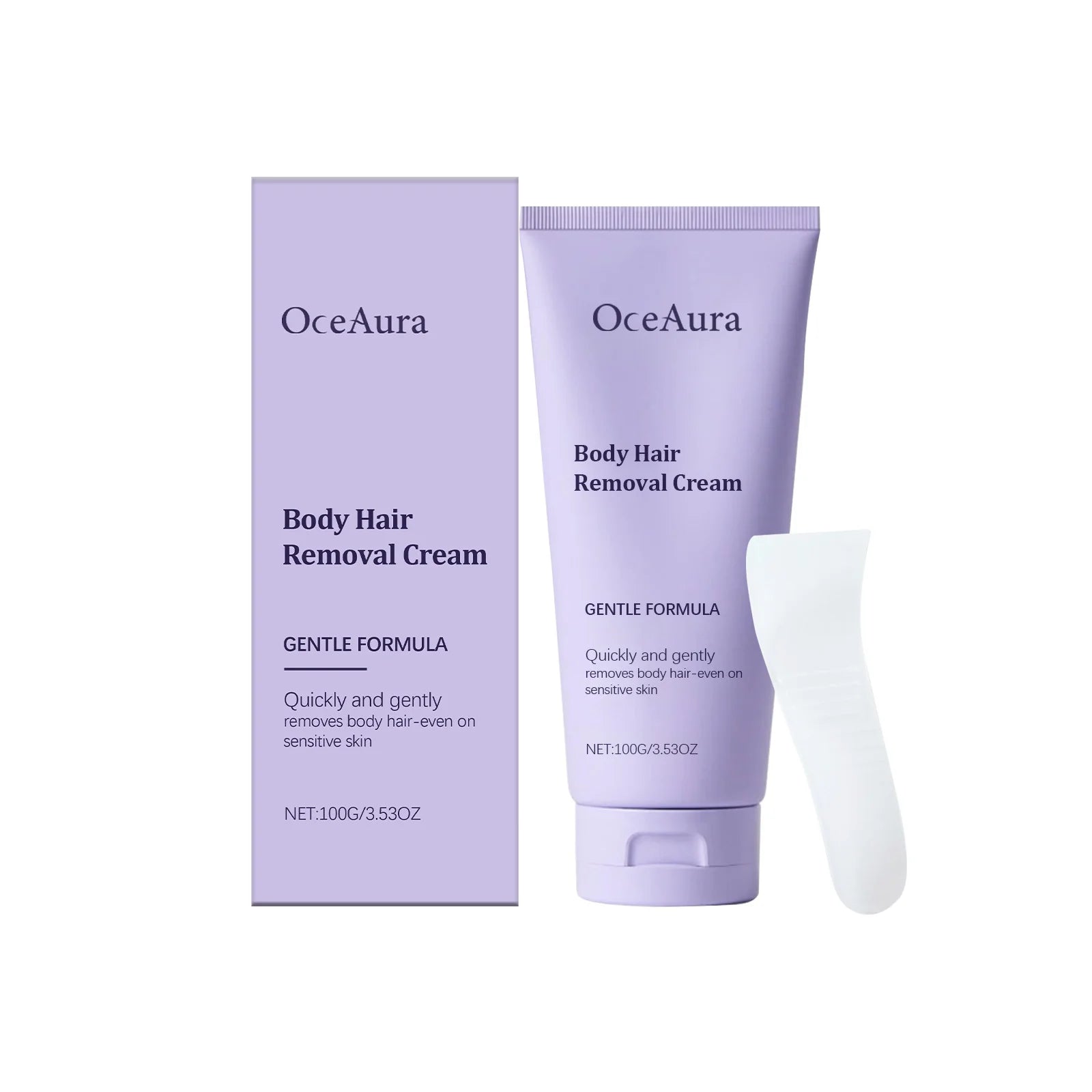 Body Hair Removal Cream Gentle Painless Non-Irritating Hair Inhibitor Nourishing Smoothing Skin Prevent Regeneration Skin Care Peaceful Pleasures Health and Wellness 1set boxed