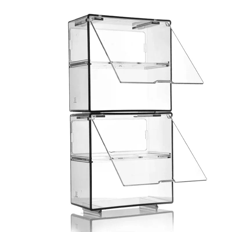 Double-Layer Transparent Car Model Display Box | Dustproof Model Display Case Peaceful Pleasures Health and Wellness