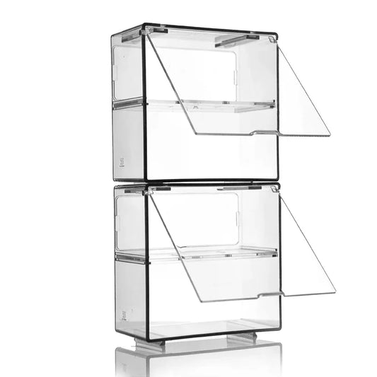 Double-Layer Transparent Car Model Display Box | Dustproof Model Display Case Peaceful Pleasures Health and Wellness