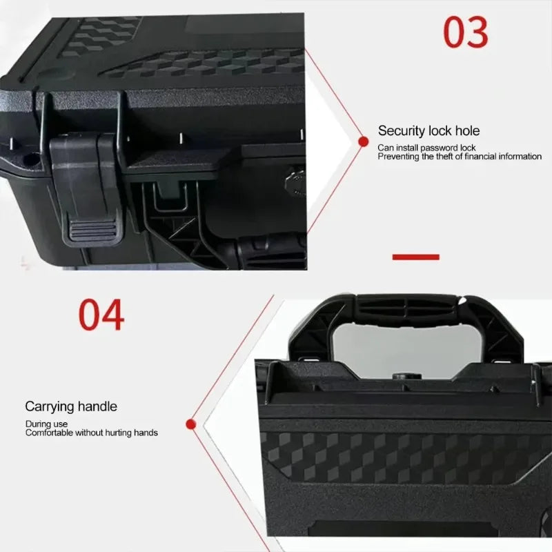 Portable Angle Grinder Tool Box | Plastic Storage Case