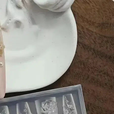 Flexible Nail Art Silicone Molds Create Rose Flower Charm For Professional Design And Jewelry Making Peaceful Pleasures Health and Wellness
