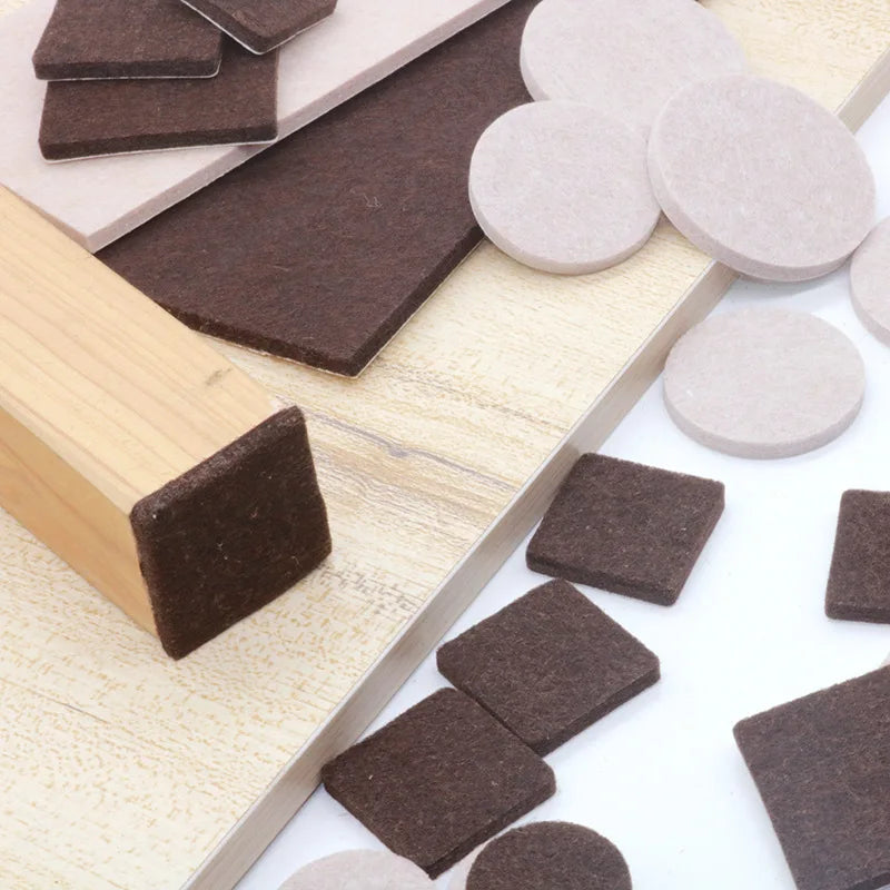 Felt Chair Leg Pads 5mm – Floor Scratch Protector 18–128 Pcs