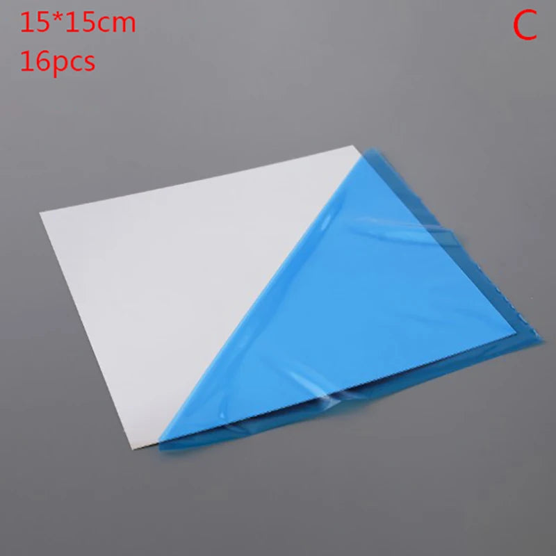 Self-Adhesive Square Mirror Wall Tiles – 15×15cm Stickers
