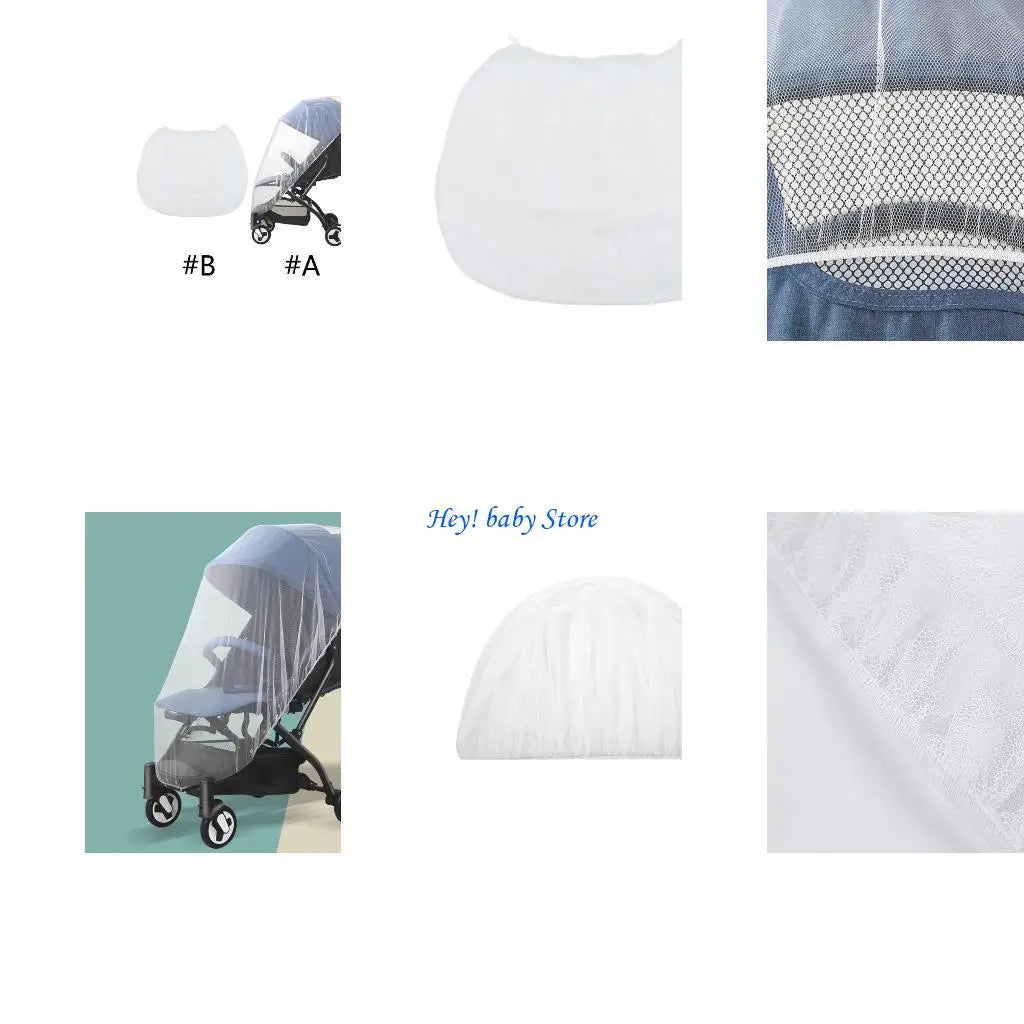 Baby Mosquito Net for Stroller & Bassinet – 0–36 Months